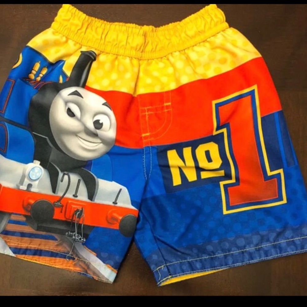 Thomas The Tank Engine Swim Trunks Size 2T